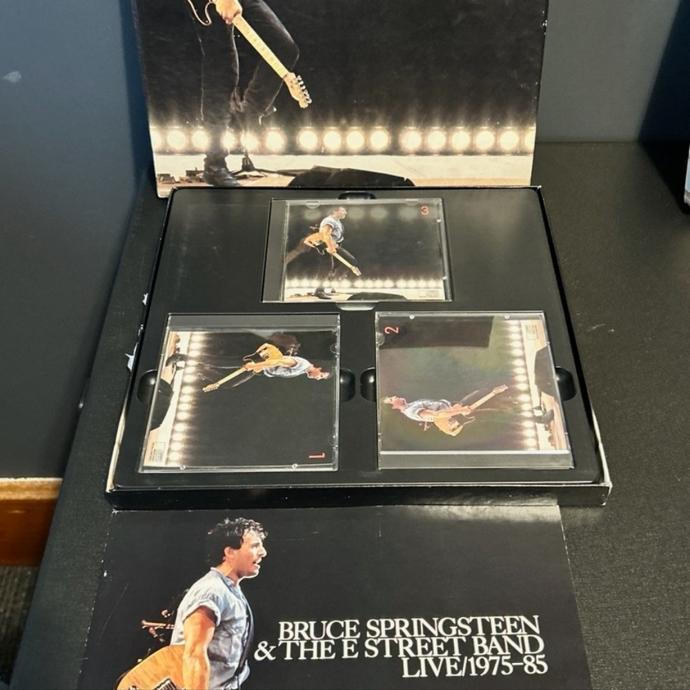 Bruce Springsteen Live 1975-85 3 CD set
